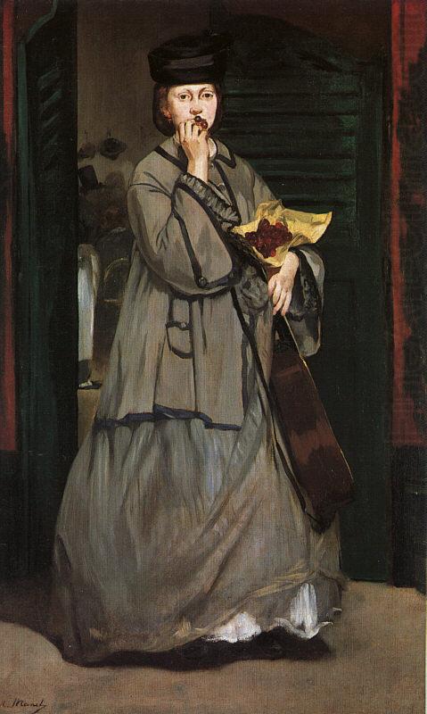 Edouard Manet Street Singer china oil painting image